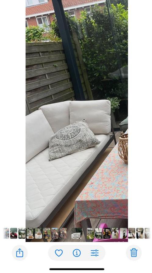 Bed/Bank ( ikea ) 90 X 180 cm zitgedeelte 65cm diep, Huis en Inrichting, Slaapkamer | Bedden, Gebruikt, Eenpersoons, 190 cm of minder