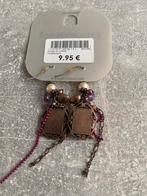 Oorbellen - Hangers met kralen, Sieraden, Tassen en Uiterlijk, Oorbellen, Overige materialen, Hangers, Paars, Nieuw