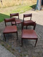 Vintage Aksel Bender stoelen jaren 60  opknappertjes, Huis en Inrichting, Ophalen, Gebruikt