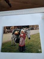 MEISJE. MET  EZEL. NORMANDIE, Ophalen of Verzenden, Kinderen