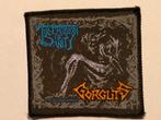 REPRINT Gorguts the Erosion of Sanity patch muziek embleem, Verzamelen, Ophalen of Verzenden, Nieuw