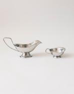 RVS sauskom + klein schaaltje/sauskom – set van 2, Overige materialen, Ophalen of Verzenden, Zo goed als nieuw, Kom(men)