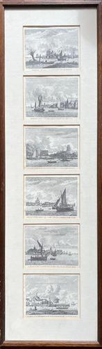 Dordrecht - 6 gravures, Ophalen of Verzenden