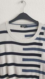 DKNY gestreepte trui - Maat 3XL, Blauw, Maat 56/58 (XL), Ophalen of Verzenden, Zo goed als nieuw