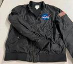 H&M Nasa jas jack bomberjack maat L pilotenjack ruimtevaart, Maat 52/54 (L), Zwart, Ophalen of Verzenden, Zo goed als nieuw