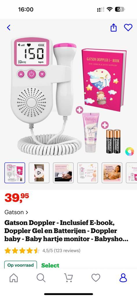 Doppler te koop, Kinderen en Baby's, Kinderspulletjes, Zo goed als nieuw, Ophalen of Verzenden
