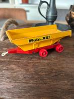 Vintage Muir-Hill Trailer, Gebruikt, Matchbox, Ophalen of Verzenden, Tractor of Landbouw