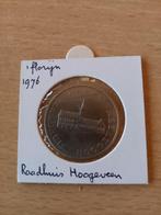 1 florijn Hoogeveen 1976, Postzegels en Munten, Penningen en Medailles, Ophalen of Verzenden, Overige materialen, Nederland