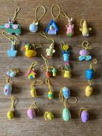 26x Paashangers houten pasen hout hanger paasdecoratie, Diversen, Pasen, Ophalen of Verzenden, Zo goed als nieuw