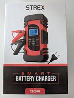 STREX Smart Acculader 12/24V - Nieuw in doos, Auto diversen, Jumpstarters, Ophalen of Verzenden, Nieuw