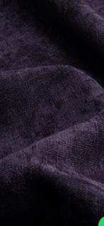 Meubelstof chenille velours donkerpaars, 120 cm of meer, Ophalen of Verzenden, Polyester, Nieuw