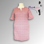 30371 Zgan Stretch jurk Sandwich mt 44  G18, Jurk, Ophalen of Verzenden, Zo goed als nieuw, Roze