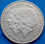 1 gulden 1980 'Dubbele Kop' Juliana & Beatrix, Postzegels en Munten, Munten | Nederland, Verzenden, Koningin Beatrix, 1 gulden