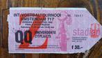Oude entreekaart Ajax. Amsterdamtoernooi 717., Ophalen of Verzenden, Ajax