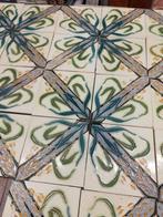 Art nouveau wandtegels 40 stuks, vierpas 10 blokken, Ophalen