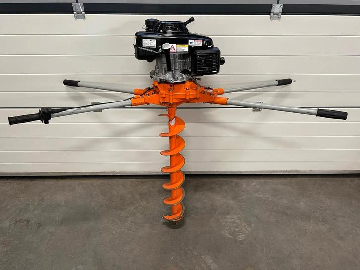General Equipment 262h 2-mans grondboor Honda in Nieuwstaat!, Tuin en Terras, Hand-tuingereedschap, Zo goed als nieuw, Grondboor