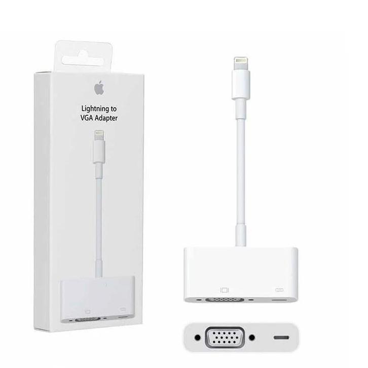 Apple Lightning naar VGA Adapter - Nieuw!, Audio, Tv en Foto, Audiokabels en Televisiekabels, Nieuw, Overige kabels, Minder dan 2 meter