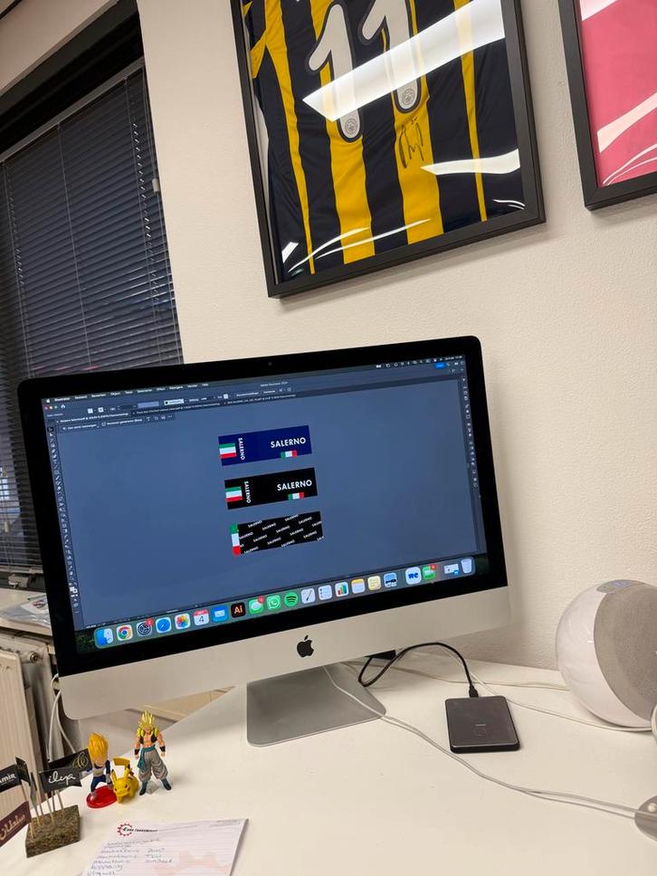 Imac 27 inch 2019 - 2TB - Toetsenbord, Magic Mouse, Mousepad, Computers en Software, Apple Desktops, Gebruikt, iMac, Onbekend