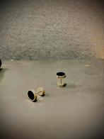 Knoopoorbellen 8mm, Ophalen of Verzenden, Zo goed als nieuw, Zilver, Overige materialen