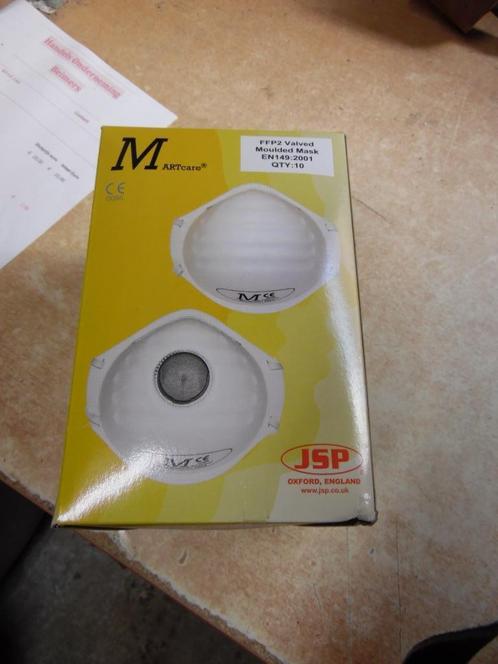 10 FFP-2 stofmasker adembescherming, Auto diversen, Autogereedschap, Nieuw, Ophalen of Verzenden