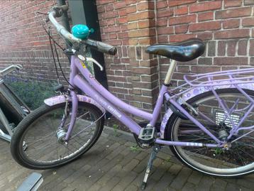 Paarse Meisjesfiets Cortina U3 F.L.W.R. 24 inch beschikbaar voor biedingen