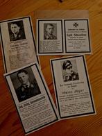 Gezocht: bidprentjes/sterbebilder Normandië, Verzamelen, Ophalen of Verzenden