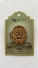 Efteling pin 50 jaar Het Witte Paard op kaartje EPP 484, Ophalen of Verzenden, Nieuw, Button of Speldje