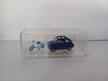 Fiat 500 vespa scooter 1:43 Vitesse beschikbaar voor biedingen