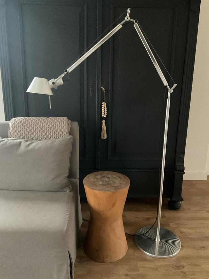 Artemide Tolomeo Lettura Terra vloerlamp, Huis en Inrichting, Lampen | Vloerlampen, Zo goed als nieuw, 200 cm of meer, Metaal