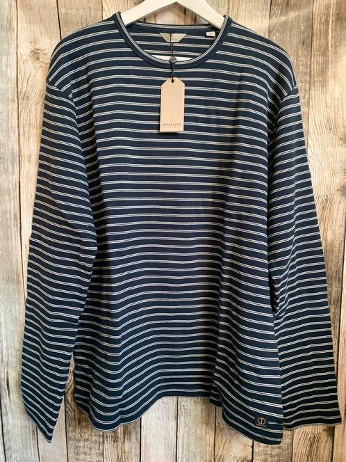 Gave nieuwe blauw/witte trui van Dstrezzed (Maat 2XL), Kleding | Heren, Truien en Vesten, Nieuw, Overige maten, Blauw, Verzenden