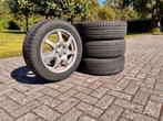 4 Winterbanden met 16 inch lichtmetalen velgen, Auto-onderdelen, Banden en Velgen, Ophalen, Gebruikt, 16 inch, Band(en)