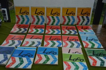 55 vintage maxi loco boekjes: Taal, rekenen, breuken, tafels