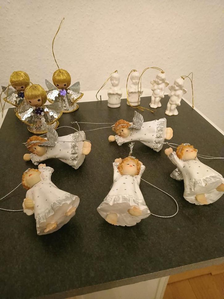 Kerst engeltjes, kerstengelen, kerstboomversiering kinderen, Diversen, Kerst, Zo goed als nieuw, Ophalen of Verzenden
