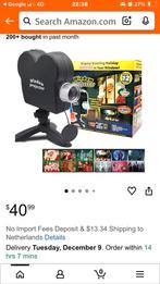 Window Projector - Feestdagen Projector, Audio, Tv en Foto, Beamers, Ophalen of Verzenden, Nieuw, LED, Overige resoluties