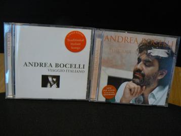2 CD Andrea Bocelli Toscana en viaggio Italiano beschikbaar voor biedingen
