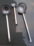 Drie soep lepels en drie saus lepels, Ophalen of Verzenden