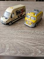 2 taxi busjes ( komen uit een vitrinekast), Ophalen of Verzenden, Nieuw, Bus of Vrachtwagen, SIKU