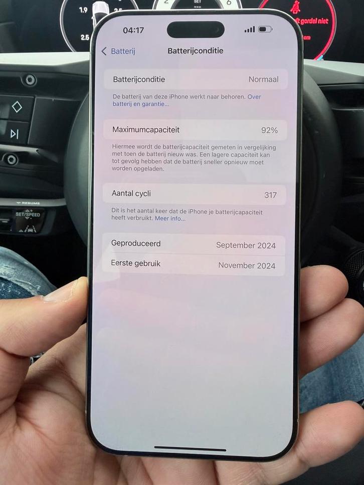 Iphone 16 pro max, Telecommunicatie, Mobiele telefoons | Apple iPhone, Zo goed als nieuw, 256 GB, Ophalen of Verzenden