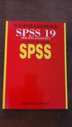 Basishandboek SPSS (SPSS 19) Zgan ISBN 9789055482108, Zo goed als nieuw, Verzenden