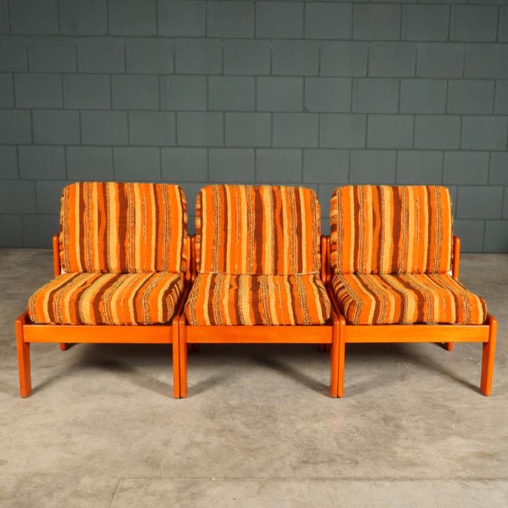 Vintage modulaire bank – jaren 70, Verzamelen, Retro, Huis en Inrichting, Ophalen of Verzenden