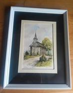 De Kluis Geleen Kloes Gelaen  Schitterende Aquarel tekening, Ophalen of Verzenden
