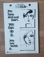 Dina Wakley stempel, Ophalen of Verzenden, Zo goed als nieuw, Clearstamp