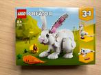 LEGO creator 3 in 1 set 31133 wit konijn - NIEUW, Kinderen en Baby's, Speelgoed | Duplo en Lego, Nieuw, Complete set, Ophalen of Verzenden