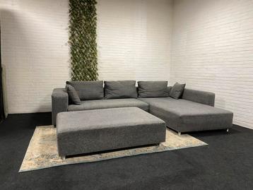 Hoekbank grijs - Slaapbank - Gratis Levering beschikbaar voor biedingen