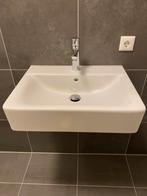 Bathroom sink white 60cm- ideal ceramic- wall-hung clasico, Zo goed als nieuw, Minder dan 100 cm, 25 tot 50 cm, 50 tot 100 cm