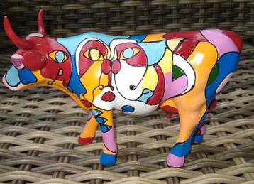 Cow Parade Koe "Picowsso" MEDIUM beschikbaar voor biedingen