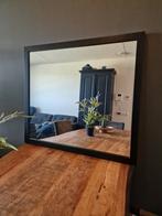 spiegels met zwarte stalen frame, Huis en Inrichting, Woonaccessoires | Spiegels, Minder dan 100 cm, 75 tot 100 cm, Zo goed als nieuw