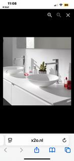 X2O wastafelblad  Balmani nieuw 180 bij 60 cm mat wit, Doe-het-zelf en Verbouw, Sanitair, Ophalen, Nieuw, Steen, Wastafel