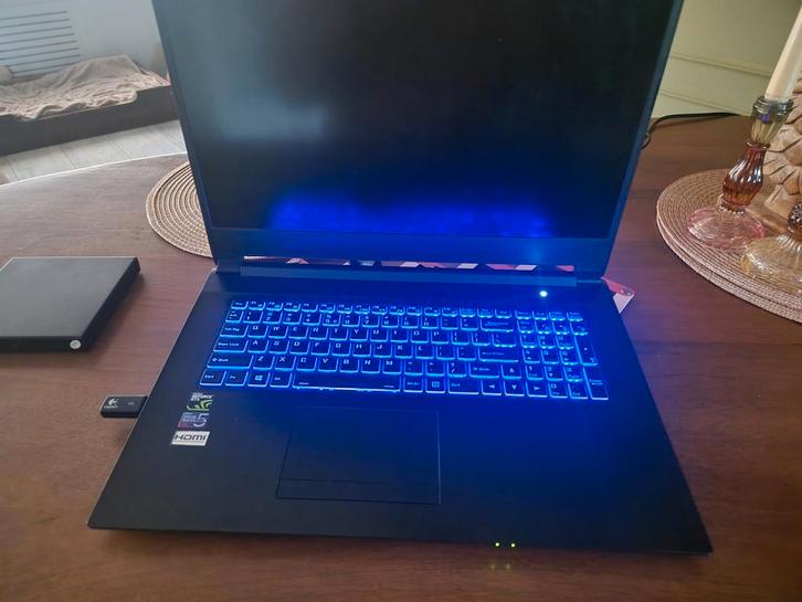 Game laptop Raider plus 17.3  8GB, Computers en Software, Windows Laptops, Gebruikt, 15 inch, SSD, 2 tot 3 Ghz, 8 GB, Met videokaart