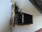 MSI GeForce GT 710 2GD3H LP, Computers en Software, Videokaarten, Gebruikt, PCI-Express 2, GDDR3, Ophalen of Verzenden